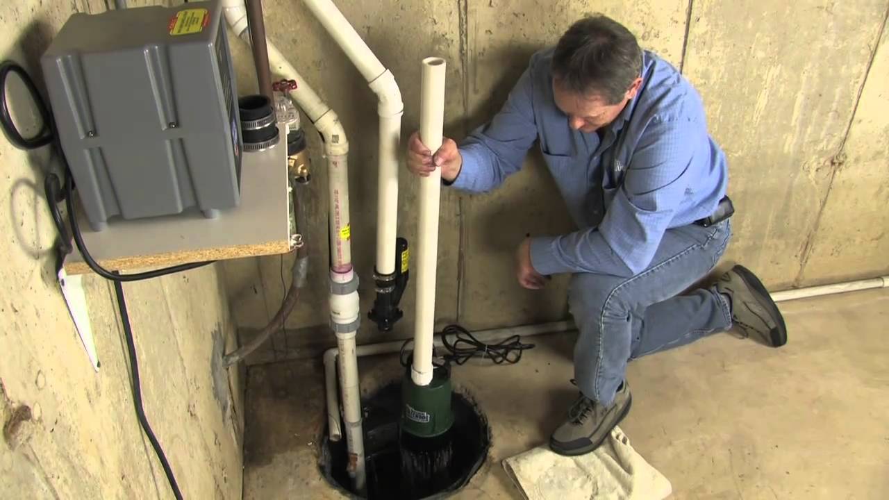 Sump pump installation Frankfort